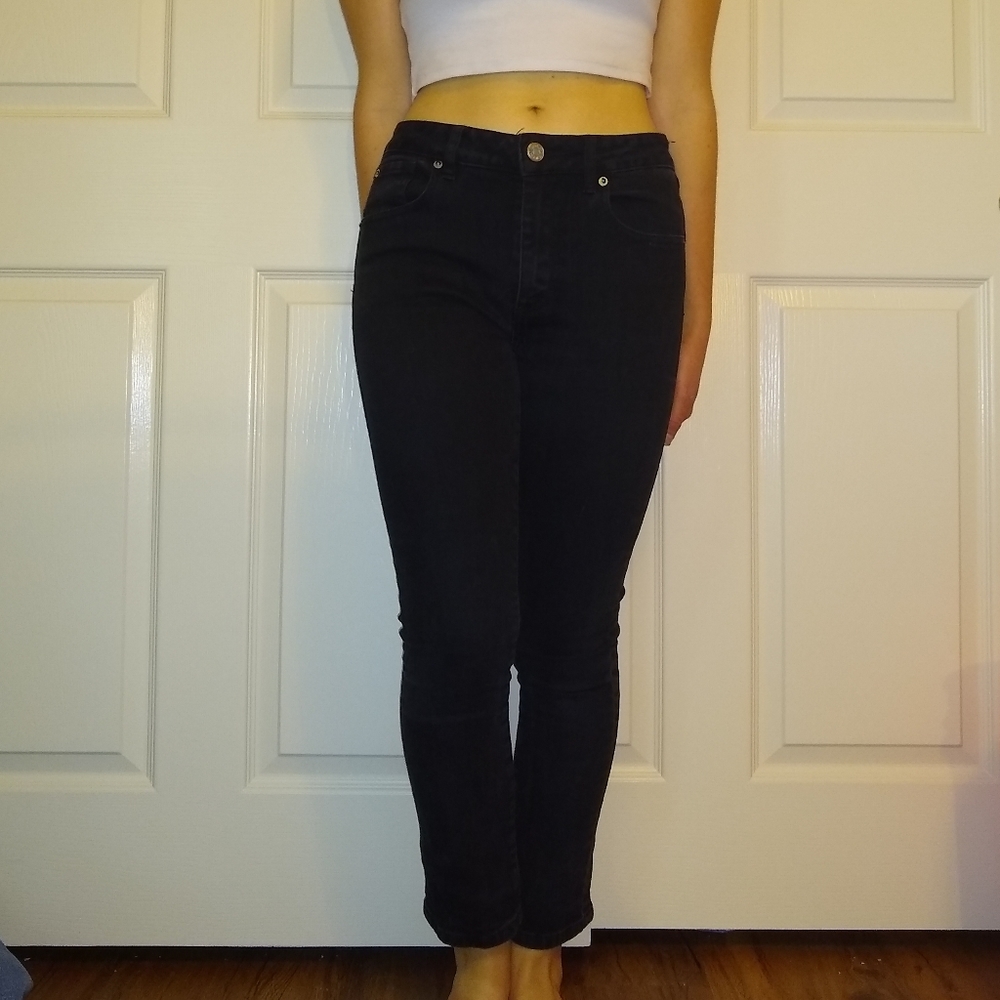 BDG drainpipe high rise jeans